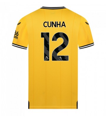Wolves Matheus Cunha #12 Koszulka Podstawowych 2023-24 Krótki Rękaw